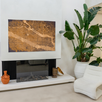 Dywan Louis de Poortere Cities Collection NEW YORK Gatsby Gold - 2