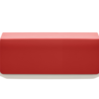 Alessi Mattina red butter dish - 2