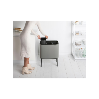 Kosz Brabantia Bo Touch Bin 11+11+11l Mineral Concrete - 5