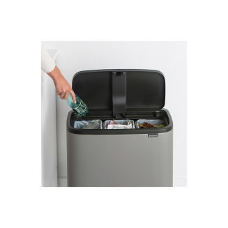 Kosz Brabantia Bo Touch Bin 11+11+11l Mineral Concrete - 4