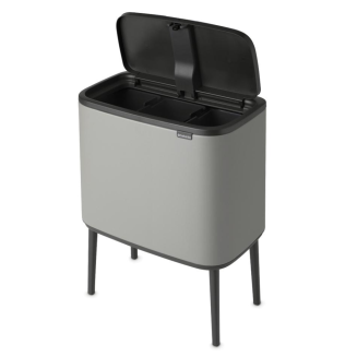 Kosz Brabantia Bo Touch Bin 11+11+11 l Mineral Concrete - 3