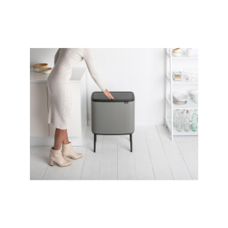 Kosz Brabantia Bo Touch Bin 11+11+11l Mineral Concrete - 6