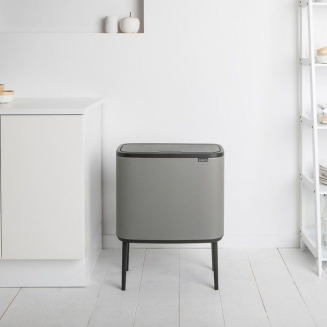 Kosz Brabantia Bo Touch Bin 11+11+11 l Mineral Concrete - 7