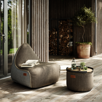 Pufa SACKit Cobana Lounge Chair brown/white - 7