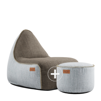 Pufa SACKit Cobana Lounge Chair brown/white - 3