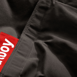 Pufa Fatboy Original Canvas Black Licorice 180x140 cm - 4