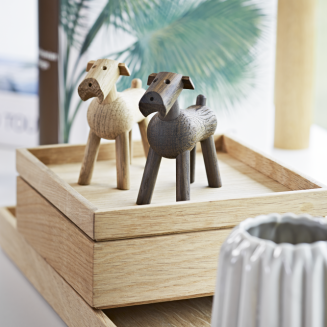 Figurka drewniana Kay Bojesen Dog Tim oak - 5