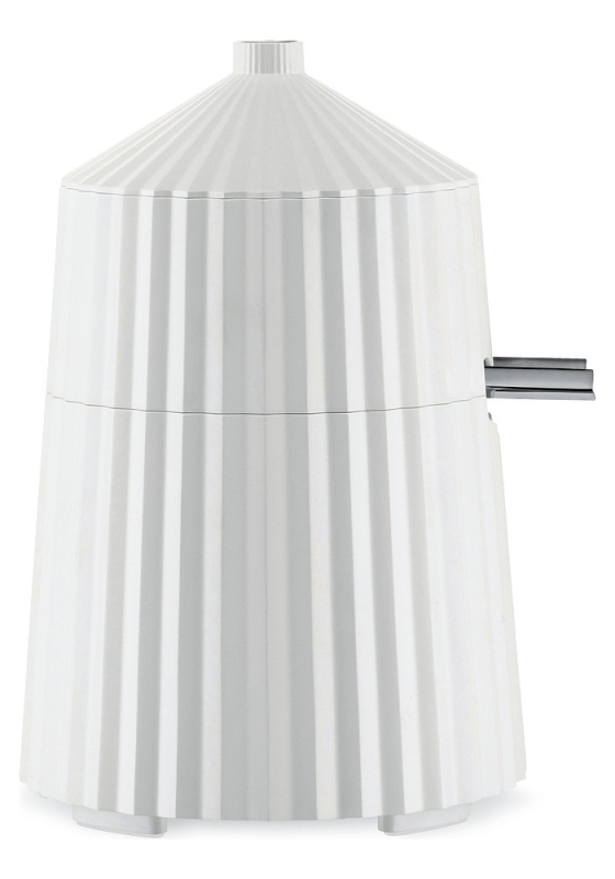 Alessi Plisse citrus juicer white