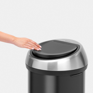 Brabantia Touch Bin 60l black with FPP cover - 4