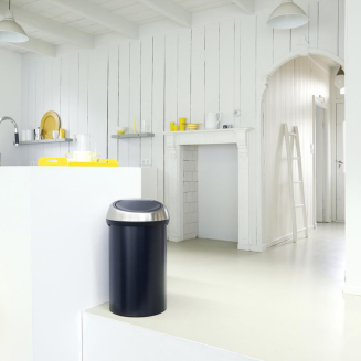 Brabantia Touch Bin 60l black with FPP cover - 6
