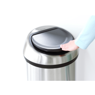 Kosz Brabantia Touch Bin 60l czarny z pokrywą FPP - 5