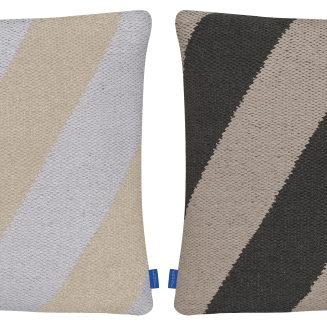 Poszewka na poduszkę Mette Ditmer ACROSS Grey & Sand 50×50 cm - 2