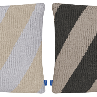 Poszewka na poduszkę Mette Ditmer ACROSS Grey & Sand 50×50 cm - 2