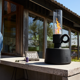 Fatboy Flamtastique XXL Anthracite garden oil lamp - 8