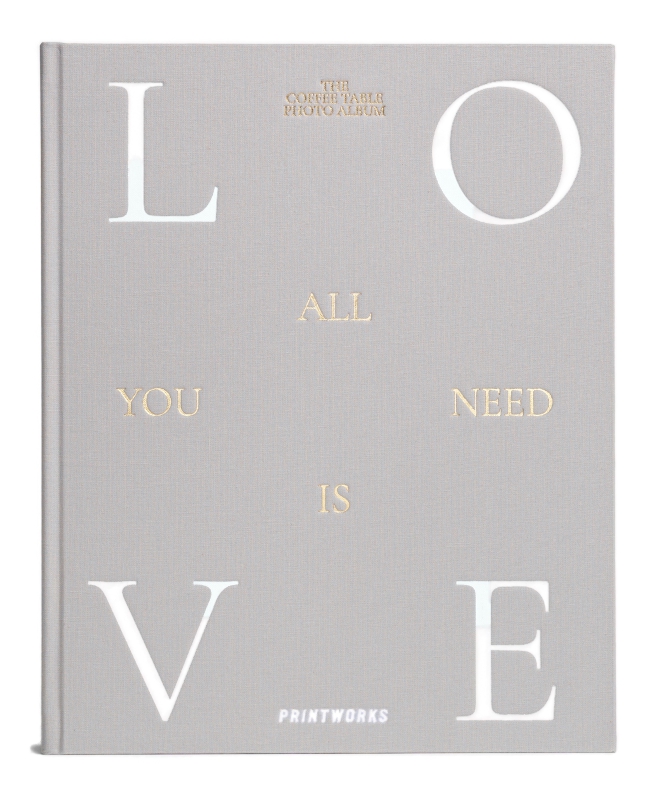 Fotoalbum - All You Need is Love XL | PRINTWORKS