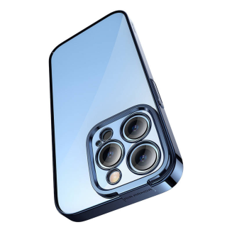  BASEUS Glitter Protection Set for iPhone 14 Pro (Blue) - 3