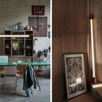 Lampa LED Fatboy Tjoep Large Plum - 6