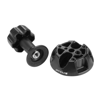 Adapter Puluz Półkula 75 mm Flat to Bowl do głowicy fluidowej - 3