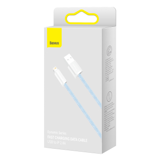 Kabel USB do Lightning Baseus Dynamic, 2.4A, 2m (niebieski) - 5