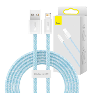 Kabel BASEUS Dynamic USB-A-Lightning 2m (niebieski) - 6