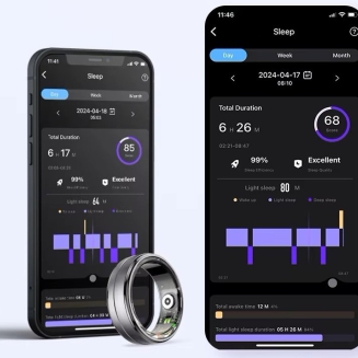 Smart Ring RUBICON R6 Gold SIZE-9(US) SMARUB322 - 14