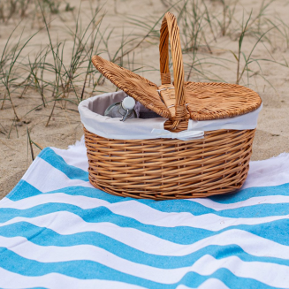 Ręcznik plażowy Bricini Costa Nova Mustard 2 rozmiary - 6