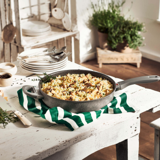Granitowa patelnia sauté z 2 uchwytami Ballarini Murano - 28 cm - 2