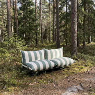 Sofa ogrodowa SACKit Mollis Lounge Sofa 2 Seater Renesse Olive - 4