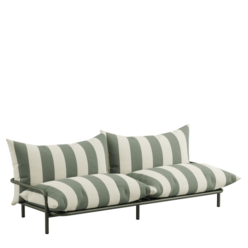 Sofa ogrodowa SACKit Mollis Lounge Sofa 2 Seater Renesse Olive