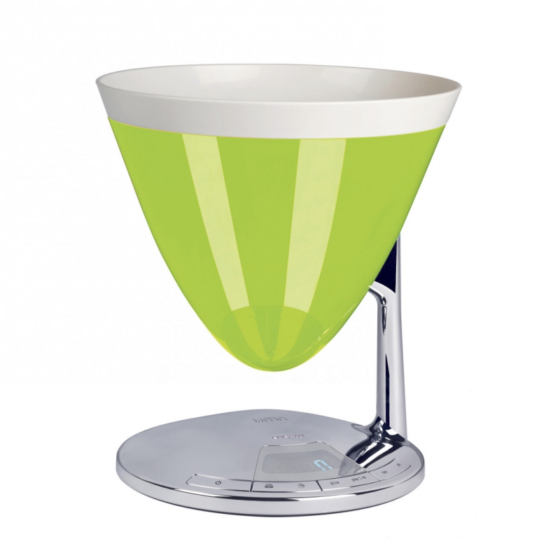  Casa Bugatti Uma electronic scale with timer, green