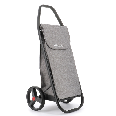 Wózek zakupowy Rolser Com Tweed 8 Black Tube Gris