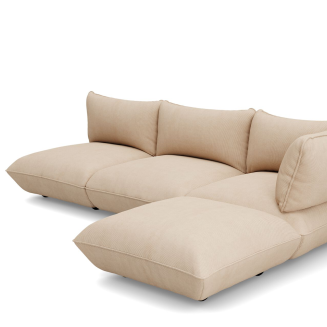  Fatboy Sumo Corner Sofa Right Cord Beige - 2