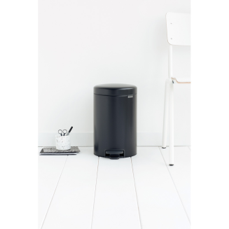Kosz łazienkowy Brabantia NewIcon 12l Matt Black - 3