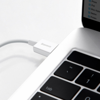 Kabel BASEUS Superior USB-A-Lightning 1m (biały) - 12