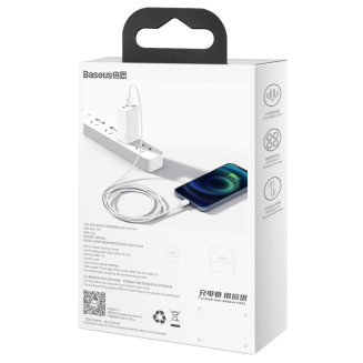 Kabel BASEUS Superior USB-A-Lightning 1m (biały) - 10