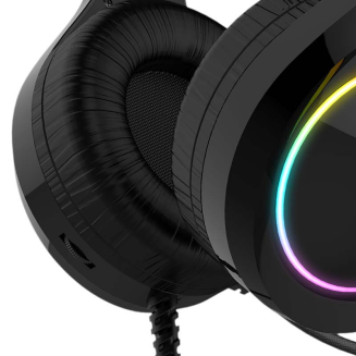Słuchawki gamingowe Havit GAMENOTE H2232D RGB USB+3.5mm - 5
