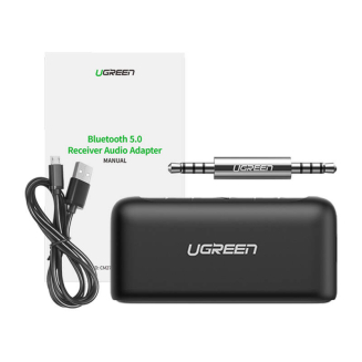 Adapter audio UGREEN CM276 Bluetooth 5.0 (czarny) - 4