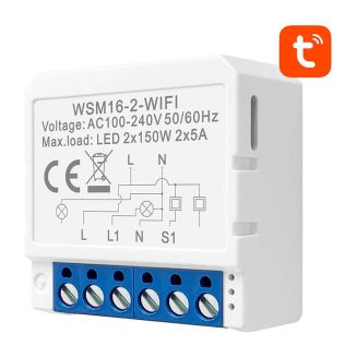  AVATTO WSM16-W2 Wi-Fi 2-channel Tuya relay - 2