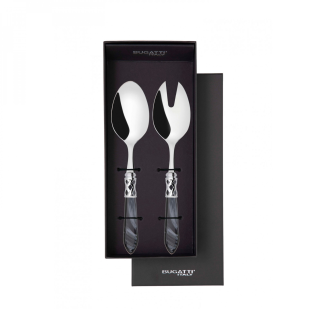 Komplet do serwowania Casa Bugatti Aladdin Black/Steel - 2