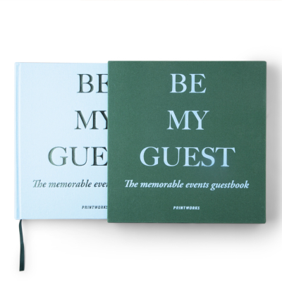 Księga Gości - Green/Blue | PRINTWORKS