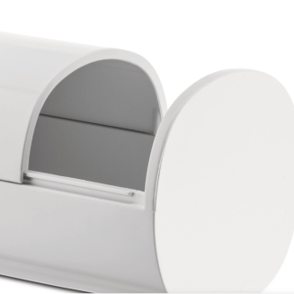 Alessi Birillo cotton pad container, white - 2