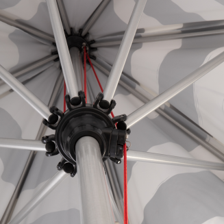 Parasol słoneczny Fatboy Stripesol Anthracite ø 350 cm - 7