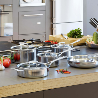 Garnek wysoki Demeyere Industry 5 8 l - 3