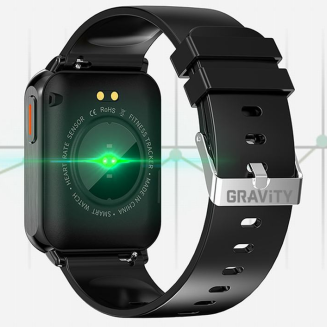 Smartwatch Gravity Czarny 2 Paski GT17-7 - 16