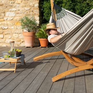  La Siesta Elipso Nature single hammock stand - 7