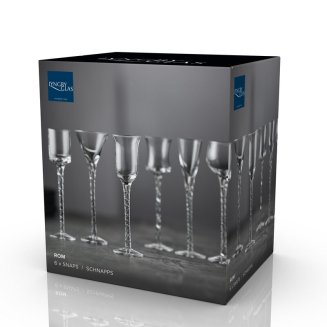 Kieliszki do wódki Lyngby Glas Aquavit Rom 6 szt. - 8