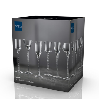 Kieliszki do wódki Lyngby Glas Aquavit Rom 6 szt. - 8
