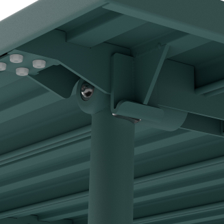 Stół ogrodowy Fatboy Fred's Table Dark Sage 220x100x76 cm - 5