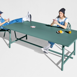 Stół ogrodowy Fatboy Fred's Table Dark Sage 220x100x76 cm - 9