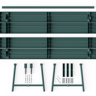 Stół ogrodowy Fatboy Fred's Table Dark Sage - 6